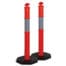 Bollard Stem 900mm Reflective With 6Kg Base