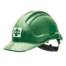 Tuffguard Hard Hat Vented Green With First Aid